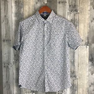 Flower & Denim Short Sleeve- Medium Slim Fit